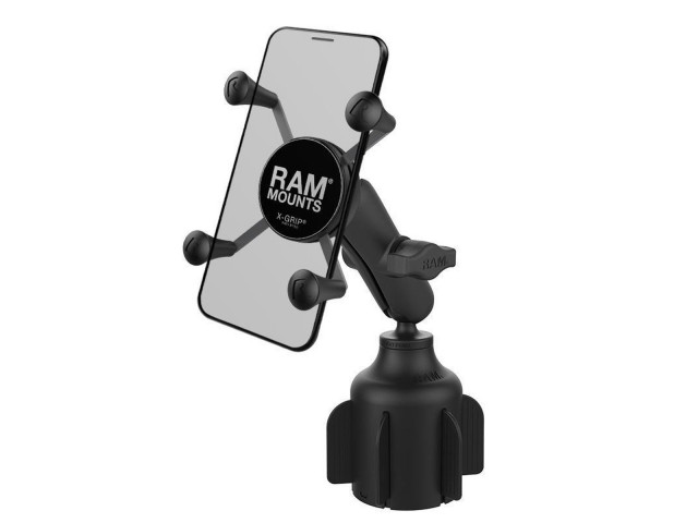 RAM® X-Grip® Large Phone Mount with RAM® Stubby™ Cup Holder Base