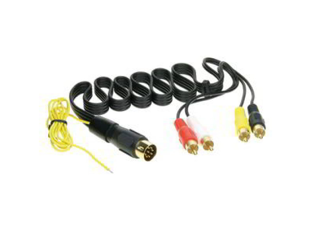 Blaupunkt DIN plug naar 4 RCA plugs. LET OP: UITLOPEND ARTIKEL, KAN NIET RETOUR