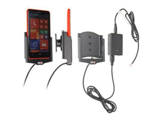 Nokia Lumia 625 Actieve houder met vaste voeding. Let op: Uitlopend artikel, Kan niet retour!