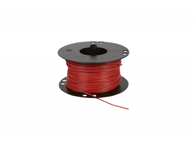 Voedingskabel haspel 0.75 mm² rood 100 Meter