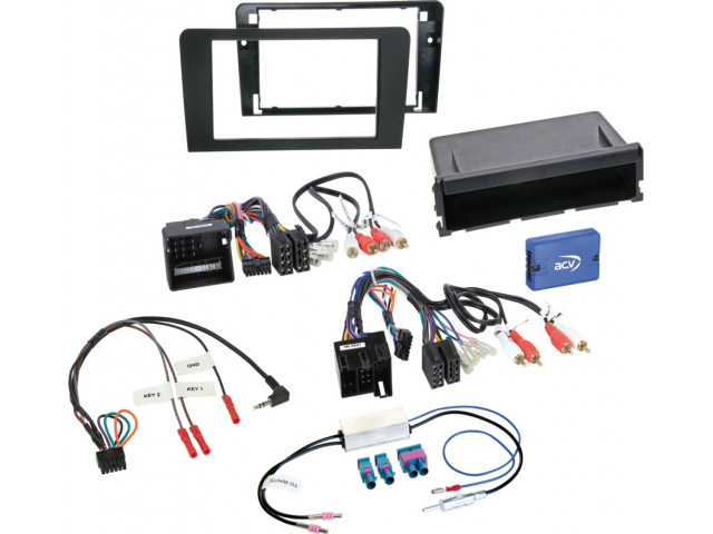 1-DIN Kit Audi A3 2003 > met vak