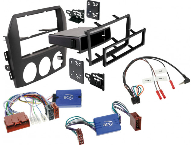 2-DIN Kit Mazda Miata/MX5 met opbergvak