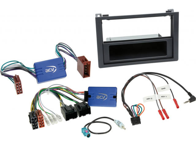 2-Din Kit Saab 9-3 met vak 2007 >2011