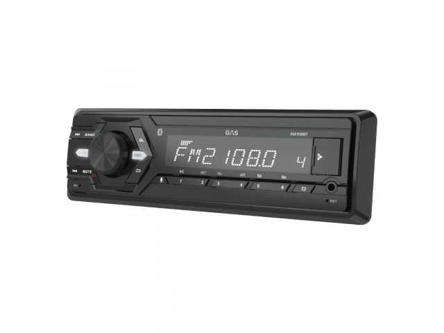 GAS MAD M100BT 1-DIN BT, USB, AUX