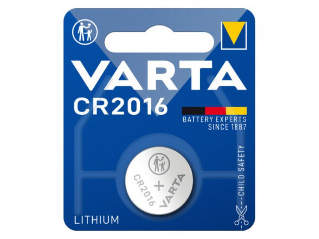 CR2016 VARTA lithium  1x in blister