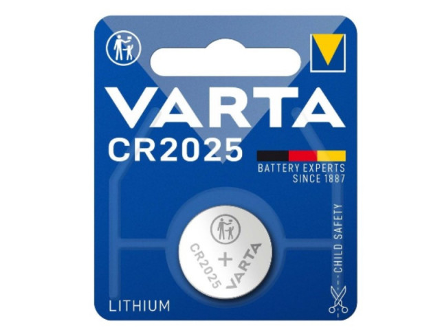 CR2025 VARTA lithium  1x in blister