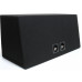 AUDIO SYSTEM Lege behuizing. Gesloten behuizing met 2x29 liter voor 30 cm bas