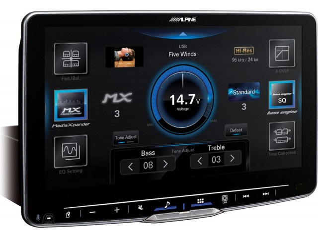 Alpine iLX-F905D - Halo 9 - autoradio 9 inch touchscreen - Apple CarPlay - Android Auto