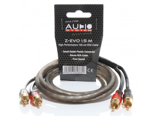 AUDIO SYSTEM HIGH-PERFORMANCE RCA-KABEL 1500mm cinch-kabel