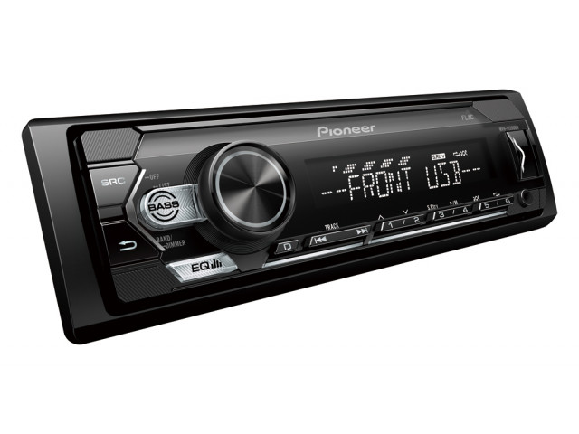 Pioneer MVH-S120UB 1-DIN-ontvanger , USB en compatibel met Android-app