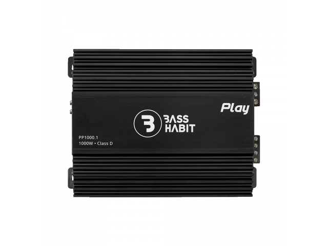 BASS HABIT PLAY Power 1000.1 (Gen.2) Mono Amplifier