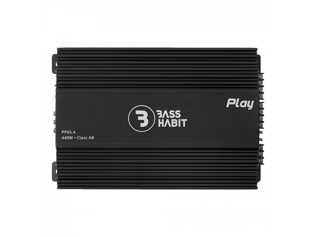 BASS HABIT PLAY Power 65.4 (Gen.2) 4ch Amplifier